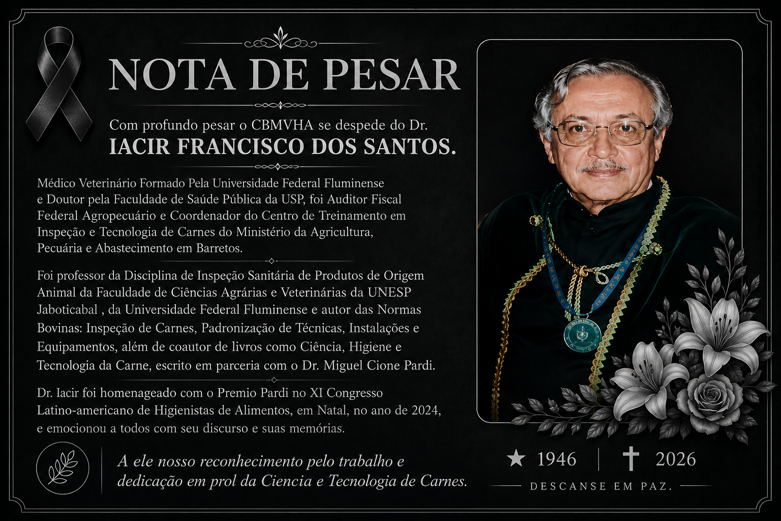 Aviso do CBMVHA